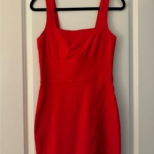 Trixxi Vibrant Red Mini Dress
